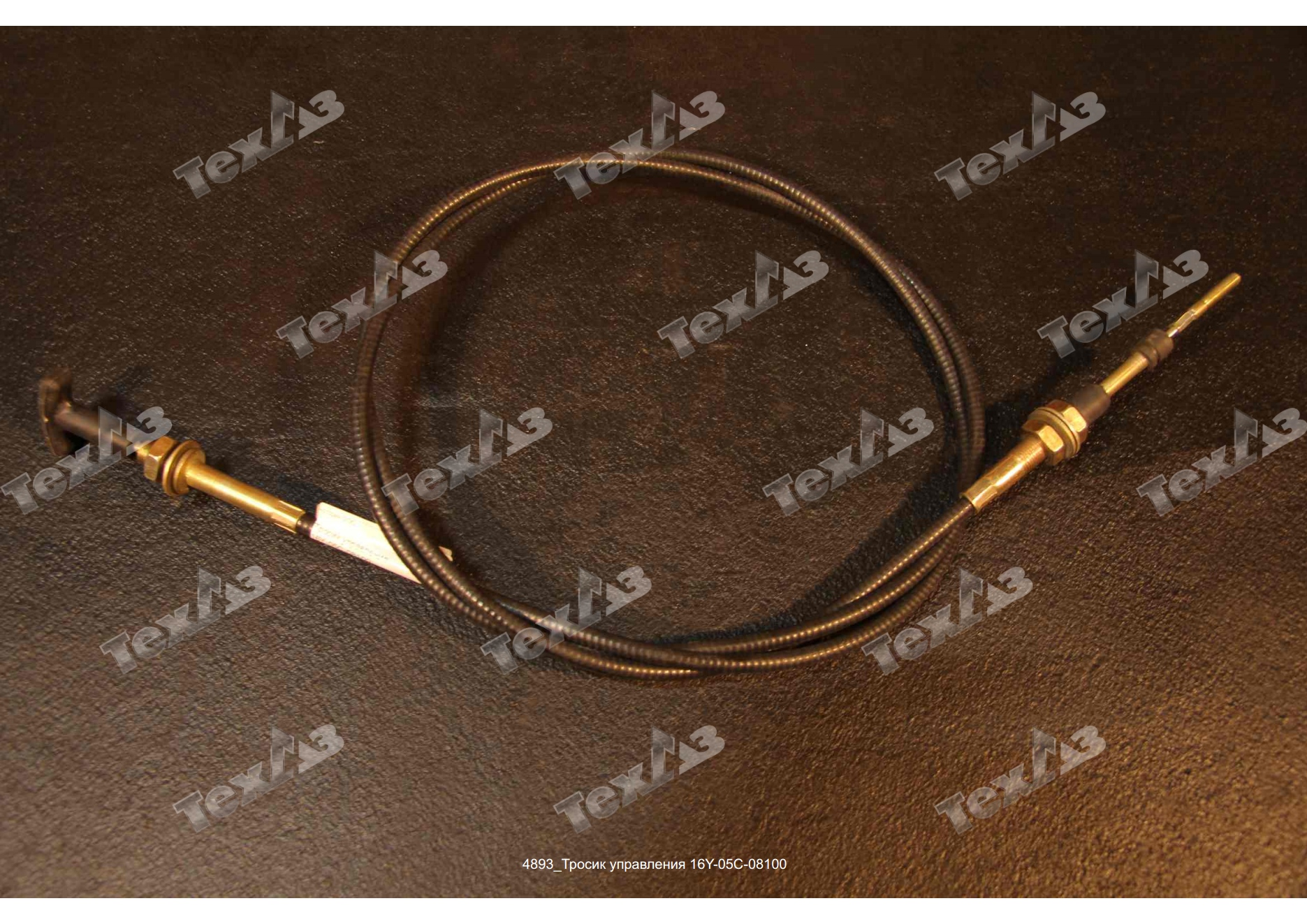 Трос управления 16Y-05C-08100 (L-2м 10см d 6мм) Трос управления 16Y-05C-08100 (L-2м 10см d 6мм)